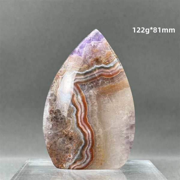 Purple Amethyst Agate Torch-ToShay.org
