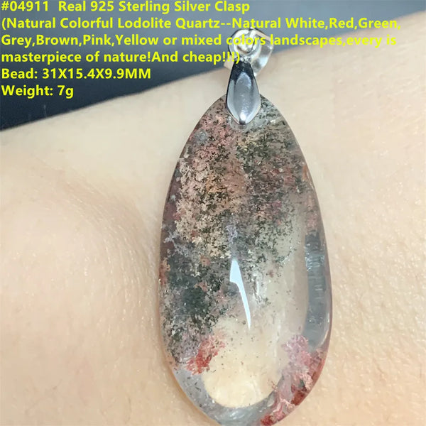 Black Rutilated Quartz Pendants-ToShay.org