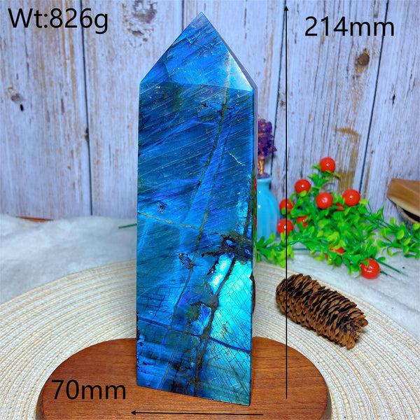Blue Labradorite Obelisk-ToShay.org