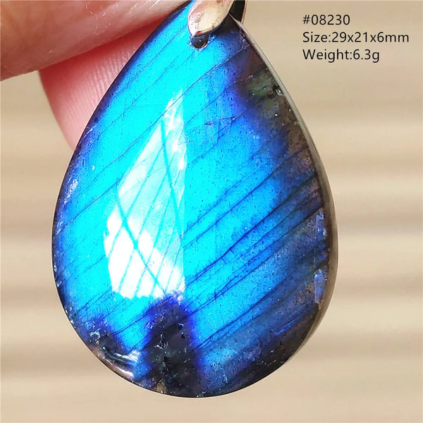 Blue Light Labradorite Pendant-ToShay.org