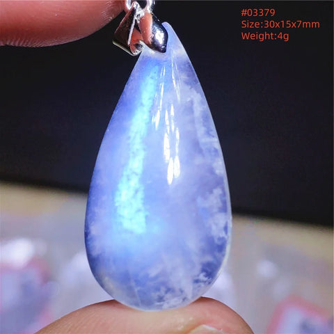Blue Light Moonstone Pendant-ToShay.org