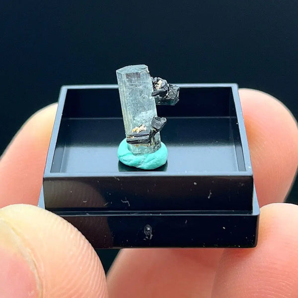 Blue Aquamarine Crystal-ToShay.org