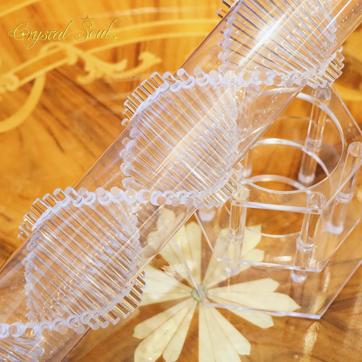 Clear Crystal Rain Sticks-ToShay.org