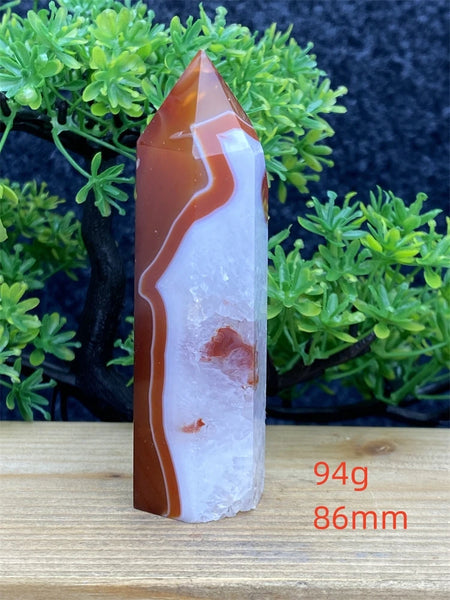 Orange Carnelian Wand-ToShay.org