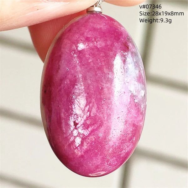 Red Ruby Zoisite Pendant-ToShay.org