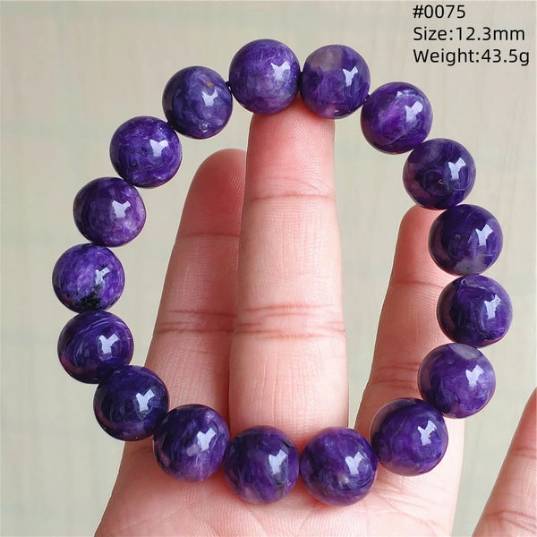 Purple Charoite Bracelet-ToShay.org