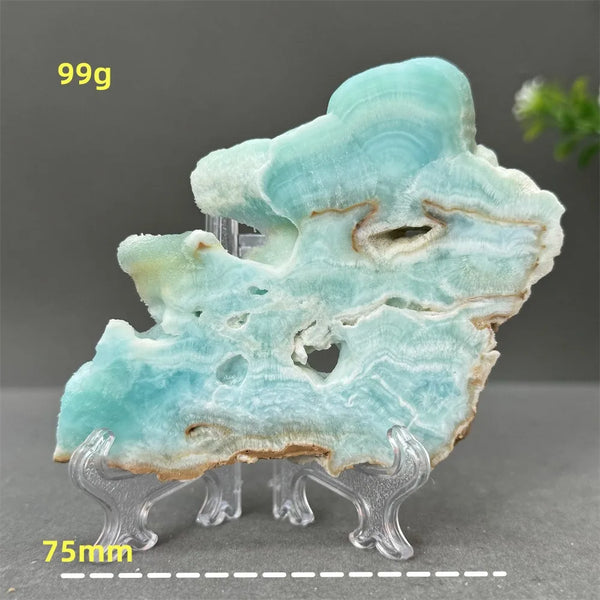 Blue Hemimorphite Mineral Quartz-ToShay.org