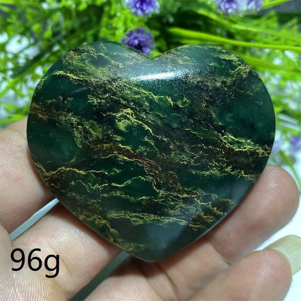 Green Emerald Stone Heart-ToShay.org