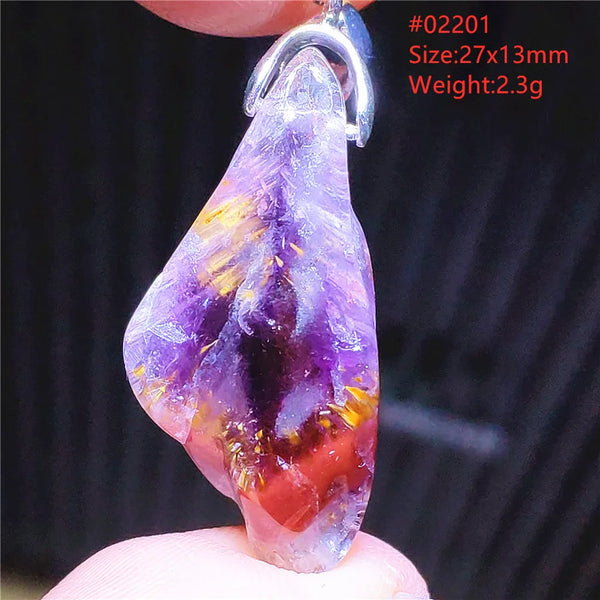 Red Auralite Pendant-ToShay.org