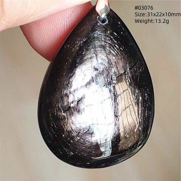 Black Hypersthene Pendant-ToShay.org