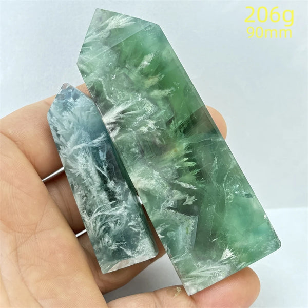 Rainbow Fluorite Crystal Point-ToShay.org