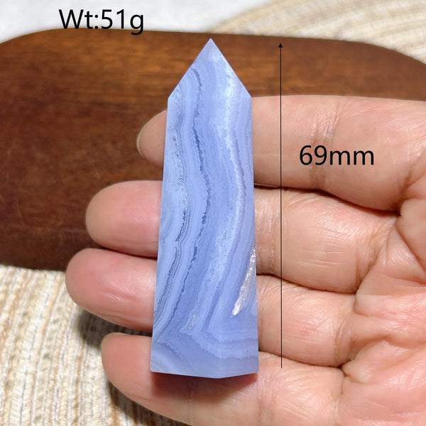 Blue Lace Agate Point-ToShay.org