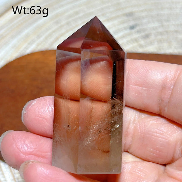 Smokey Rainbow Quartz Point-ToShay.org
