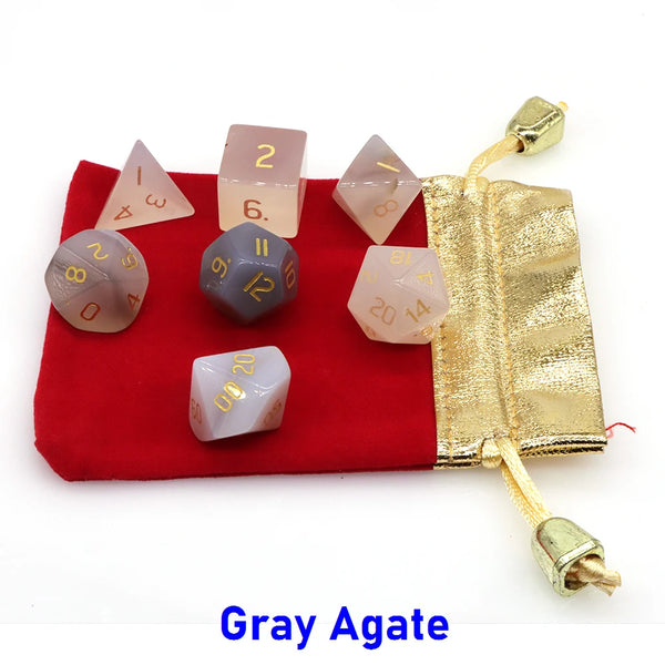 Mixed Crystal Platonic Solid Dice-ToShay.org