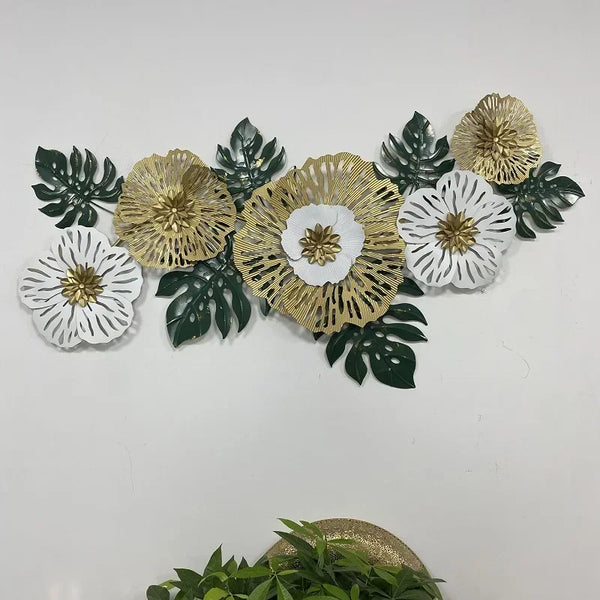 Flower Iron Wall Art-ToShay.org