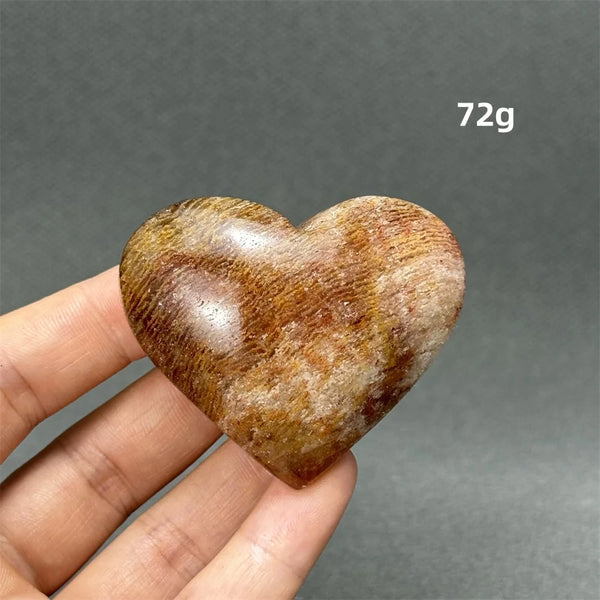 Green Ghost Quartz Heart-ToShay.org