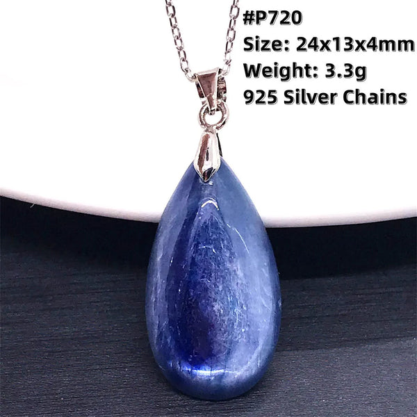 Blue Kyanite Pendant-ToShay.org