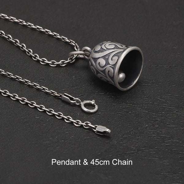 Silver Bell Pendant-ToShay.org