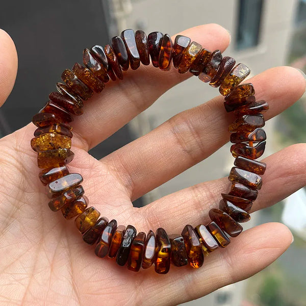 Yellow Amber Bracelet-ToShay.org