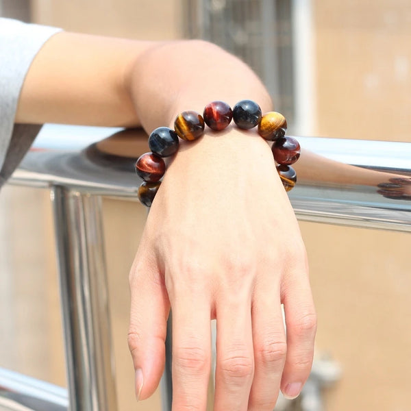 Mixed Tigers Eye Bracelet-ToShay.org