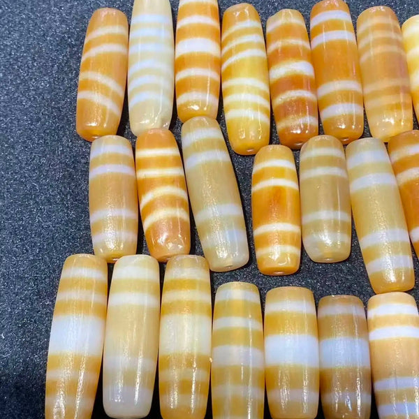 Tibetan Agate Dzi Beads-ToShay.org