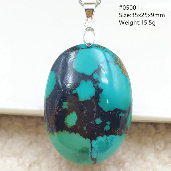 Green Turquoise Pendant-ToShay.org