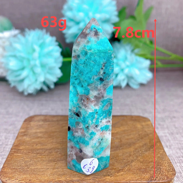 Blue Amazonite Point-ToShay.org