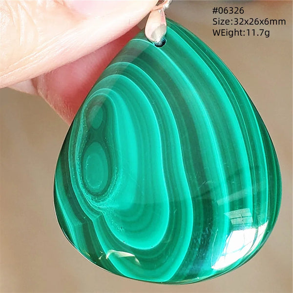 Green Malachite Pendant-ToShay.org