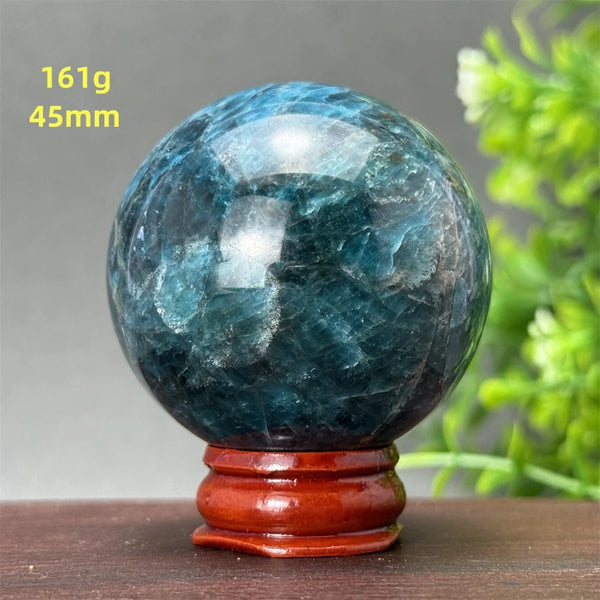 Blue Apatite Quartz Ball-ToShay.org