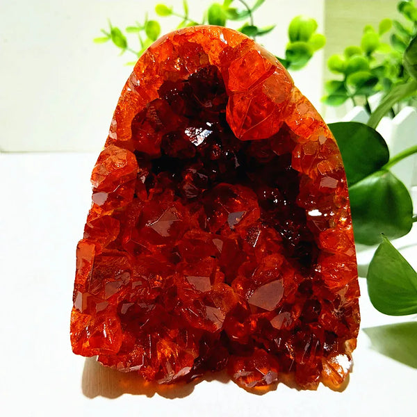 Yellow Citrine Geode-ToShay.org