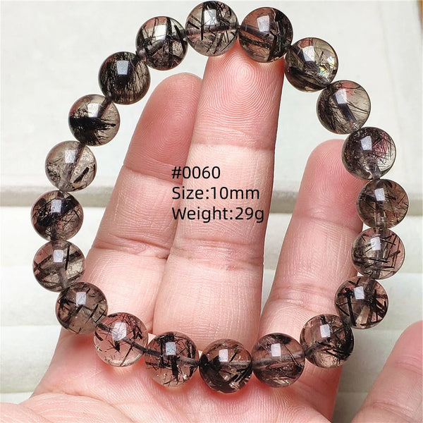 Black Rutilated Quartz Bracelet-ToShay.org