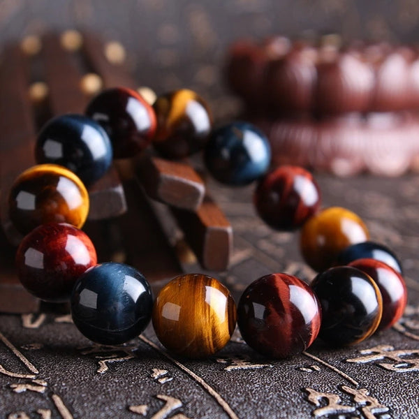Mixed Tigers Eye Bracelet-ToShay.org