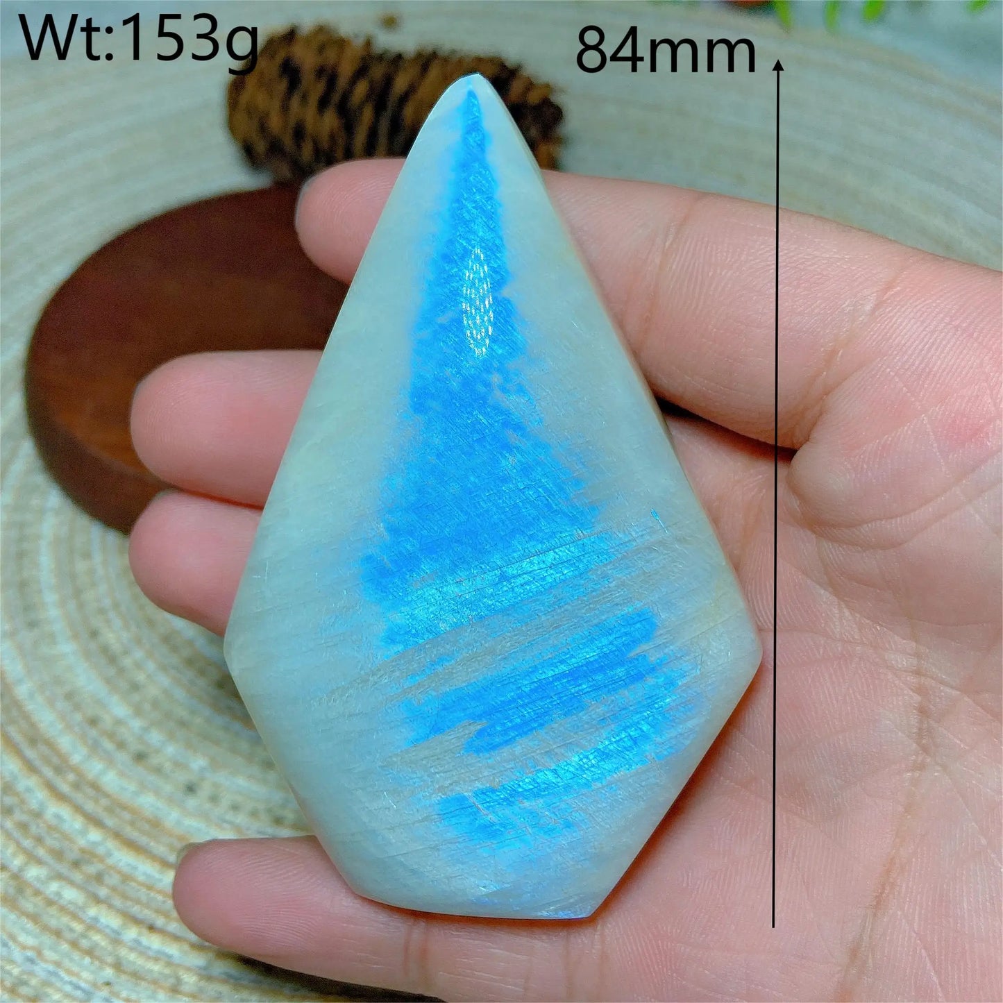 Blue Flash Moonstone-ToShay.org