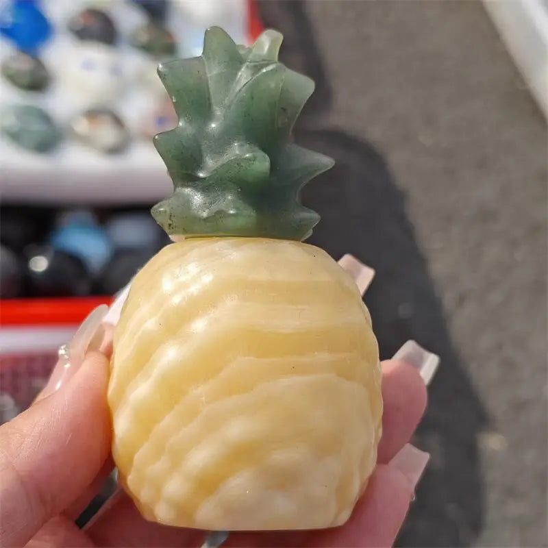 Orange Calcite Pineapple-ToShay.org