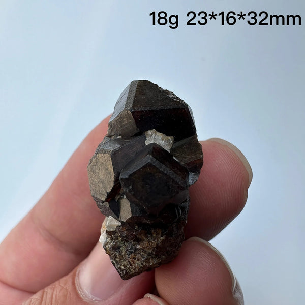 Red Garnet Quartz Crystals-ToShay.org