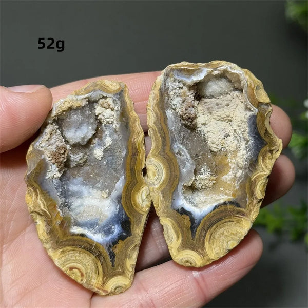 Mixed Agate Crystal Cave Egg-ToShay.org
