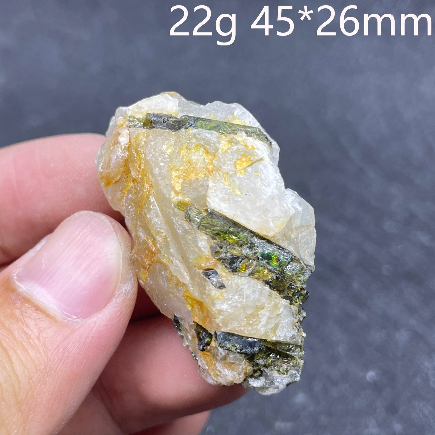 Green Tourmaline Crystal-ToShay.org