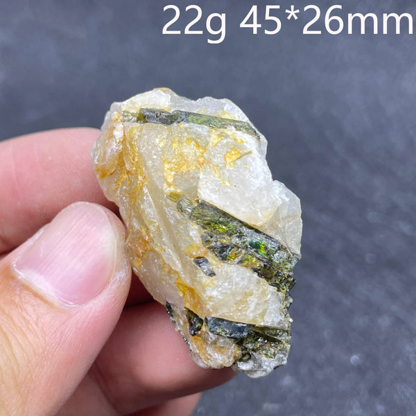 Green Tourmaline Crystal-ToShay.org