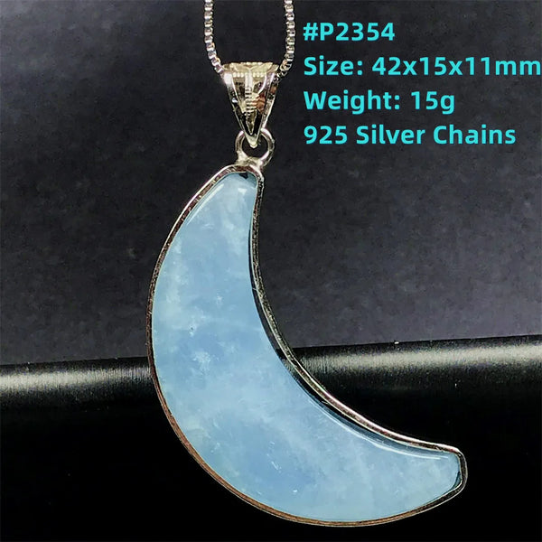 Blue Aquamarine Pendent-ToShay.org