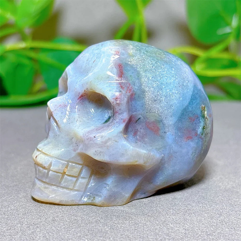 Ocean Jasper Skull-ToShay.org
