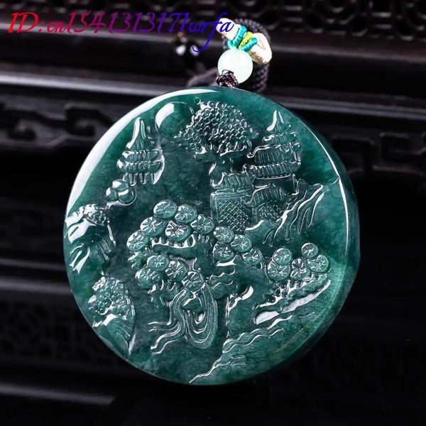 Green Jadeite God of Wealth-ToShay.org