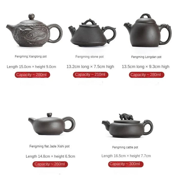 Yixing Purple Clay Tea Pot-ToShay.org