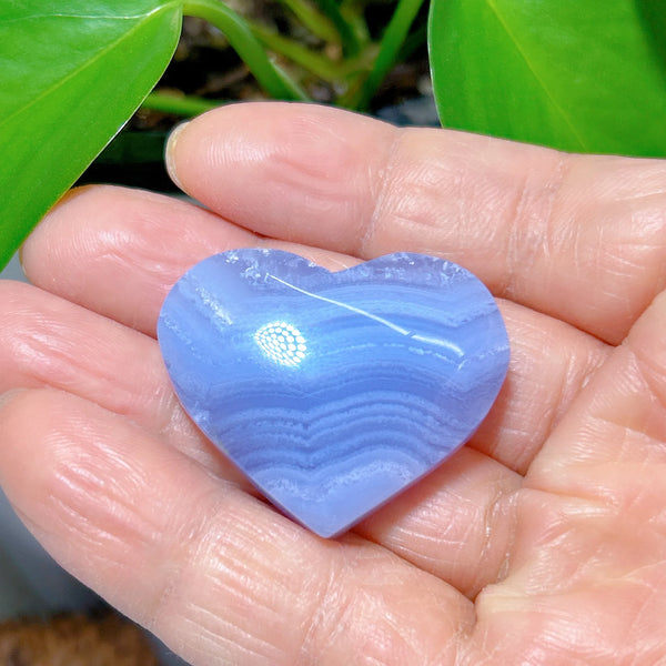 Blue Lace Agate Heart-ToShay.org