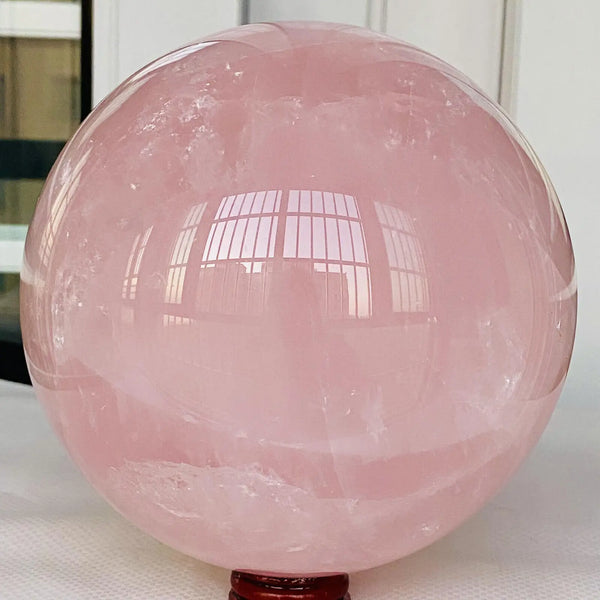 Pink Rose Quartz Ball-ToShay.org
