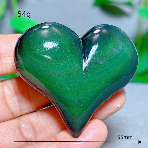 Rainbow Obsidian Heart-ToShay.org