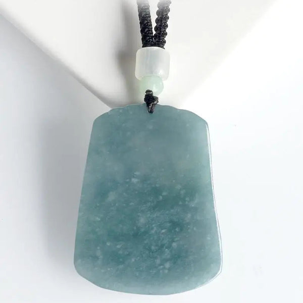 Blue Jadeite Dragon Pendant-ToShay.org