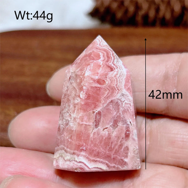 Pink Rhodochrosite Point-ToShay.org