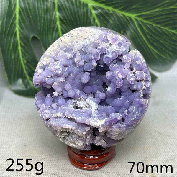 Purple Grape Agate Cluster-ToShay.org