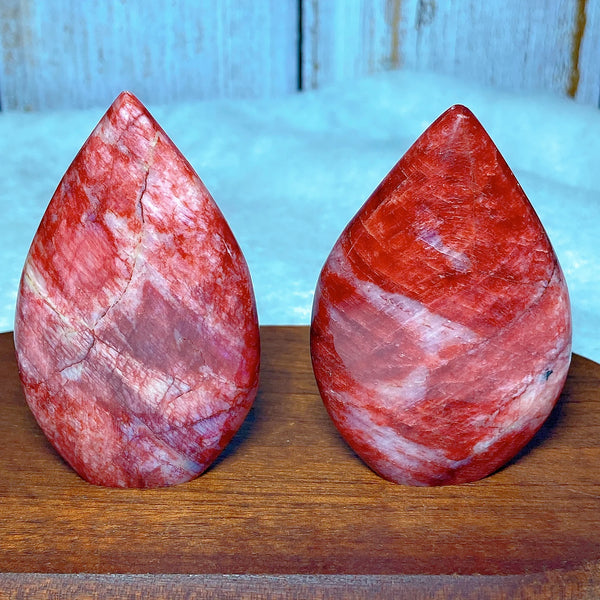 Red Fire Quartz Moonstone-ToShay.org