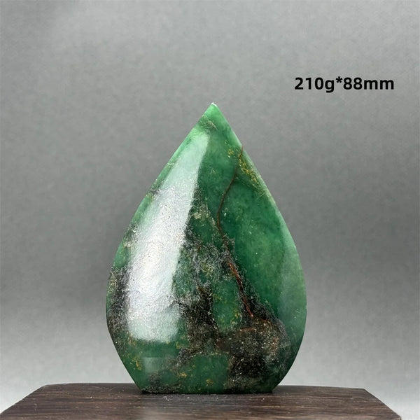 Green Emerald Jasper Torch-ToShay.org
